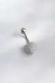 316L Cerrahi Çelik Zirkon Taş Detay Kalp Model Kadın Göbek Piercing 316L Cerrahi Çelik Zirkon Taş Detay Kalp Model Kadın Göbek Piercing