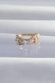 Pirinç Gold Renk Zirkon Taş Kaplama Earcuff Küpe Pirinç Gold Renk Zirkon Taş Kaplama Earcuff Küpe