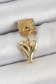 316L Çelik Sallantılı Kalp Model Gold Renk Nomination Charm 316L Çelik Sallantılı Kalp Model Gold Renk Nomination Charm