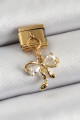 316L Çelik Sallantılı Zirkon Taşlı Fiyonk Model Gold Renk Nomination Charm 316L Çelik Sallantılı Zirkon Taşlı Fiyonk Model Gold Renk Nomination Charm