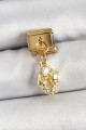 316L Çelik Sallantılı Zirkon Taşlı Deniz Kabuğu Ve Yıldız Model Gold Renk Nomination Charm 316L Çelik Sallantılı Zirkon Taşlı Deniz Kabuğu Ve Yıldız Model Gold Renk Nomination Charm
