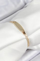 Pirinç Oval Model Gold Renk Xuping Bebek Künyesi Pirinç Oval Model Gold Renk Xuping Bebek Künyesi