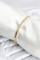 Pirinç Gold Renk İnce Petek Model Kadın Bileklik