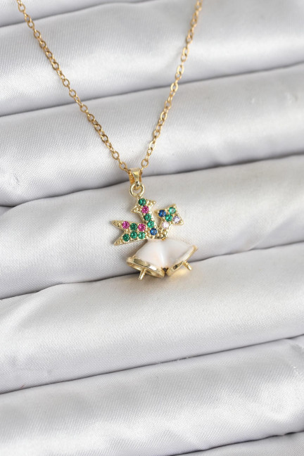 316L Çelik Zincir Gold Renk Chirtsmas Bell Model Yılbaşı Temalı Kadın Kolye 316L Çelik Zincir Gold Renk Chirtsmas Bell Model Yılbaşı Temalı Kadın Kolye