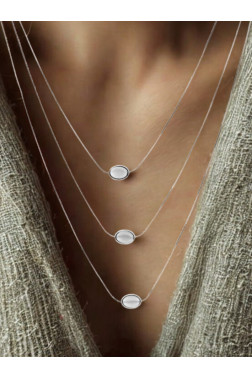 Bijuteri Kolye Silver