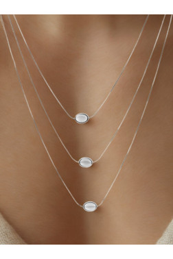 Bijuteri Kolye Silver